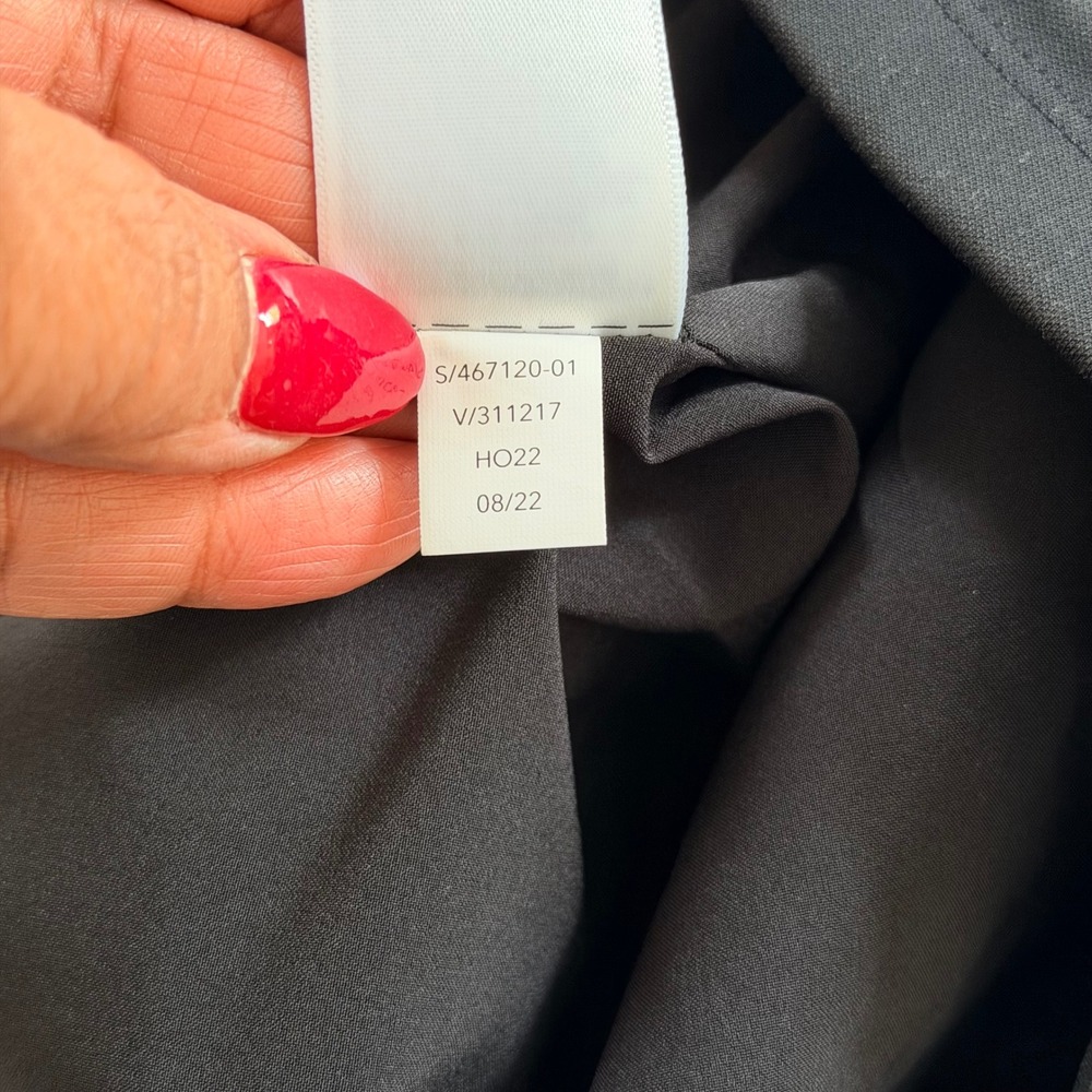 Athleta Apres Ski Short Womens 16 Black Quilted Puffer Insulated‎ Chevron 467120 - Picture 8 of 8